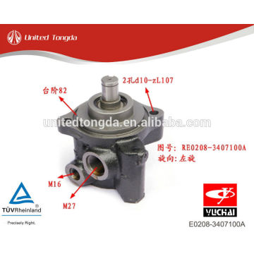 YUCHAI motor YC4E bomba de direção hidráulica E0208-3407100A